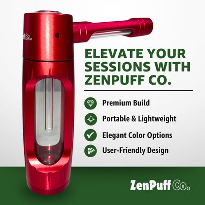 Zenpuff Co Luxury Aluminum/Glass Water Bottle VIP
