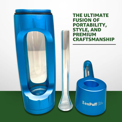 Zenpuff Co Luxury Aluminum/Glass Water Bottle