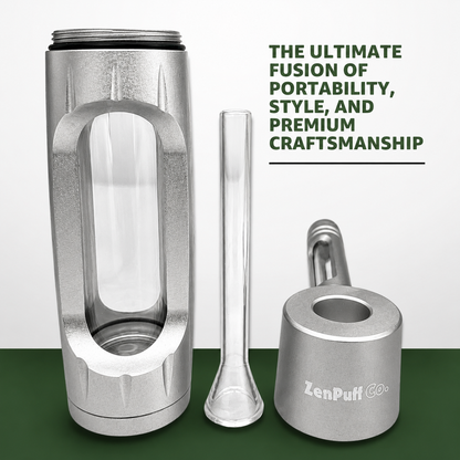 Zenpuff Co Luxury Aluminum/Glass Water Bottle